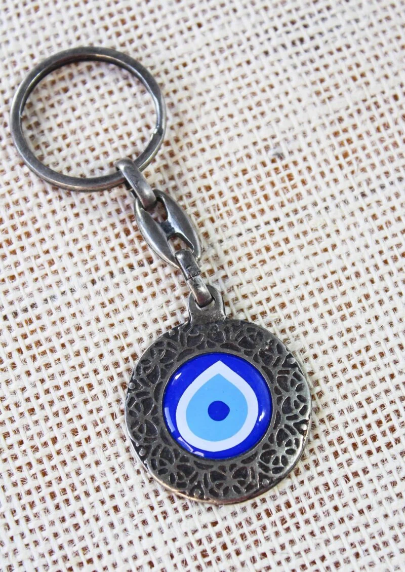 Metal Evil Eye Keychain Metal Evil Eye Keychain