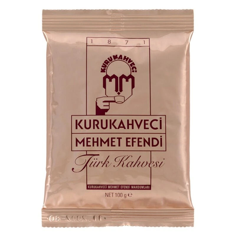 Kurukahveci Mehmet Efendi Turkish Coffee 100gr Small Package Kurukahveci Mehmet Efendi Turkish Coffee
