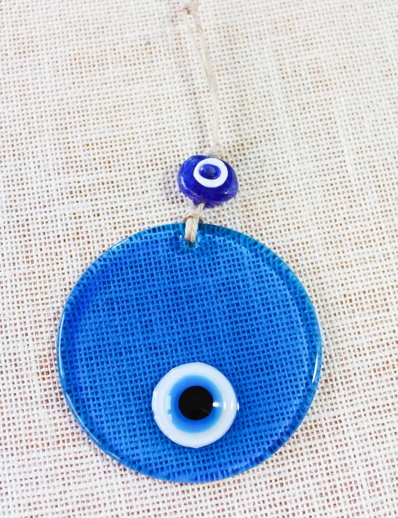 Colored Glass Evil Eyes