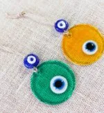 Colored Glass Evil Eyes
