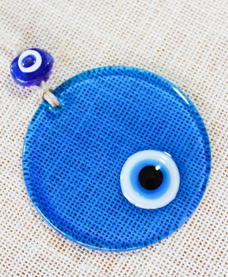 Colored Glass Evil Eyes