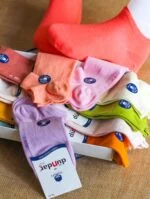 Colorful 12 Pack Ankle Socks Women - Seamless - 100% Cotton - Premium Quality