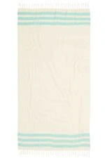 Dubai Turkish Towel - Tiffany, Handmade, Bath Towel, Peshtemal, Sauna Towel, Beach Towel