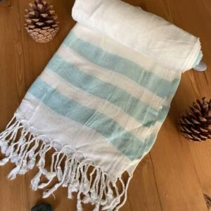 Dubai Turkish Towel - Tiffany, Handmade, Bath Towel, Peshtemal, Sauna Towel, Beach Towel
