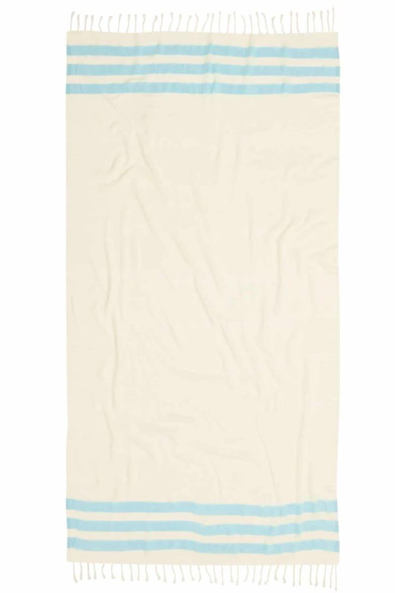 Dubai Turkish Towel - Turquoise, Handmade, Bath Towel, Peshtemal, Sauna Towel, Beach Towel