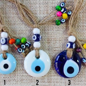 Evil Eye Glass Wall & Car Ornaments