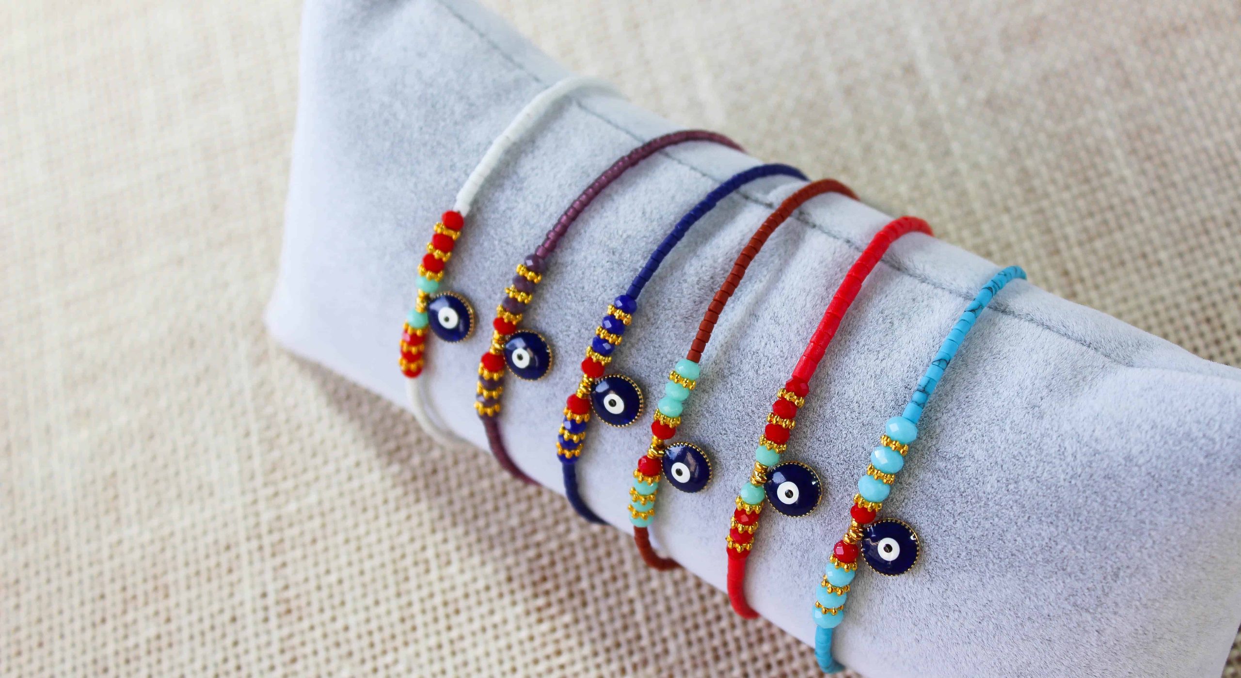 Fashion Colorful Evil Eye Bead Bracelets - Shop of Turkey - Buy from ...