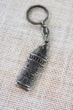 Galata Tower Metal Keychain