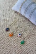 Glass Evil Eye Hamsa Hand Necklaces