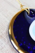 Gold Trim Traditional Evil Eye