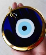 Gold Trim Traditional Evil Eye