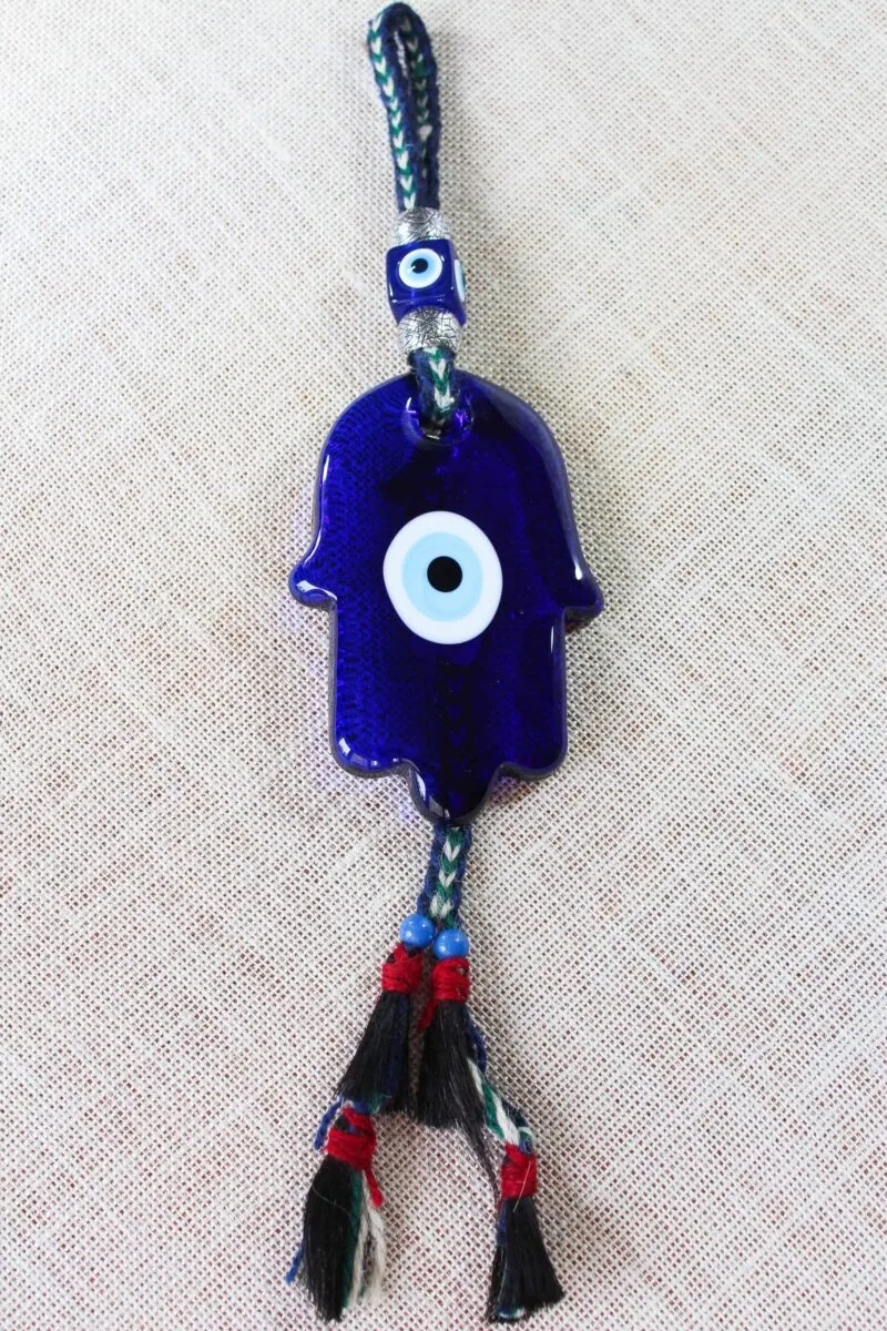 Hamsa Hand Evil Eye Nazar Amulet Macrome