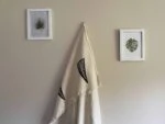 Hand Printed Pyramid Turkish Towel - Black, 100% Organic Cotton, Handmade, Bath Towel, Peshtemal, Sauna Towel, Beach Towel