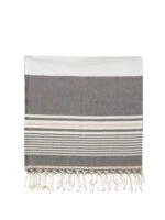 Hawaii Turkish Towel - Chocolate, 100% Organic Cotton, Handmade, Bath Towel, Peshtemal, Sauna Towel, Beach Towel