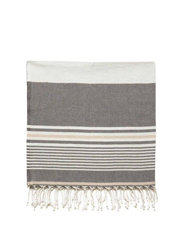 Hawaii Turkish Towel - Chocolate, 100% Organic Cotton, Handmade, Bath Towel, Peshtemal, Sauna Towel, Beach Towel