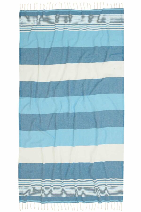 Hawaii Turkish Towel - Ocean, 100% Organic Cotton, Handmade, Bath Towel, Peshtemal, Sauna Towel, Beach Towel