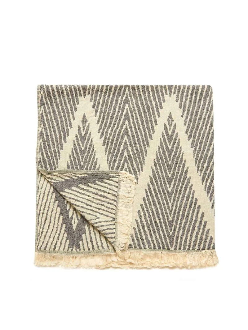 Helsinki Turkish Towel - Moonless Night, 100% Organic Cotton, Handmade, Bath Towel, Peshtemal, Sauna Towel, Beach Towel