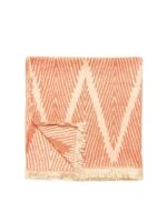 Helsinki Turkish Towel - Orange, 100% Organic Cotton, Handmade, Bath Towel, Peshtemal, Sauna Towel, Beach Towel