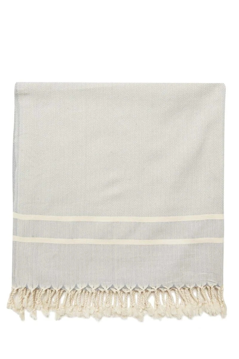 Ibiza Turkish Towel - Belgian Block, 100% Organic Cotton, Handmade, Bath Towel, Peshtemal, Sauna Towel, Beach Towel
