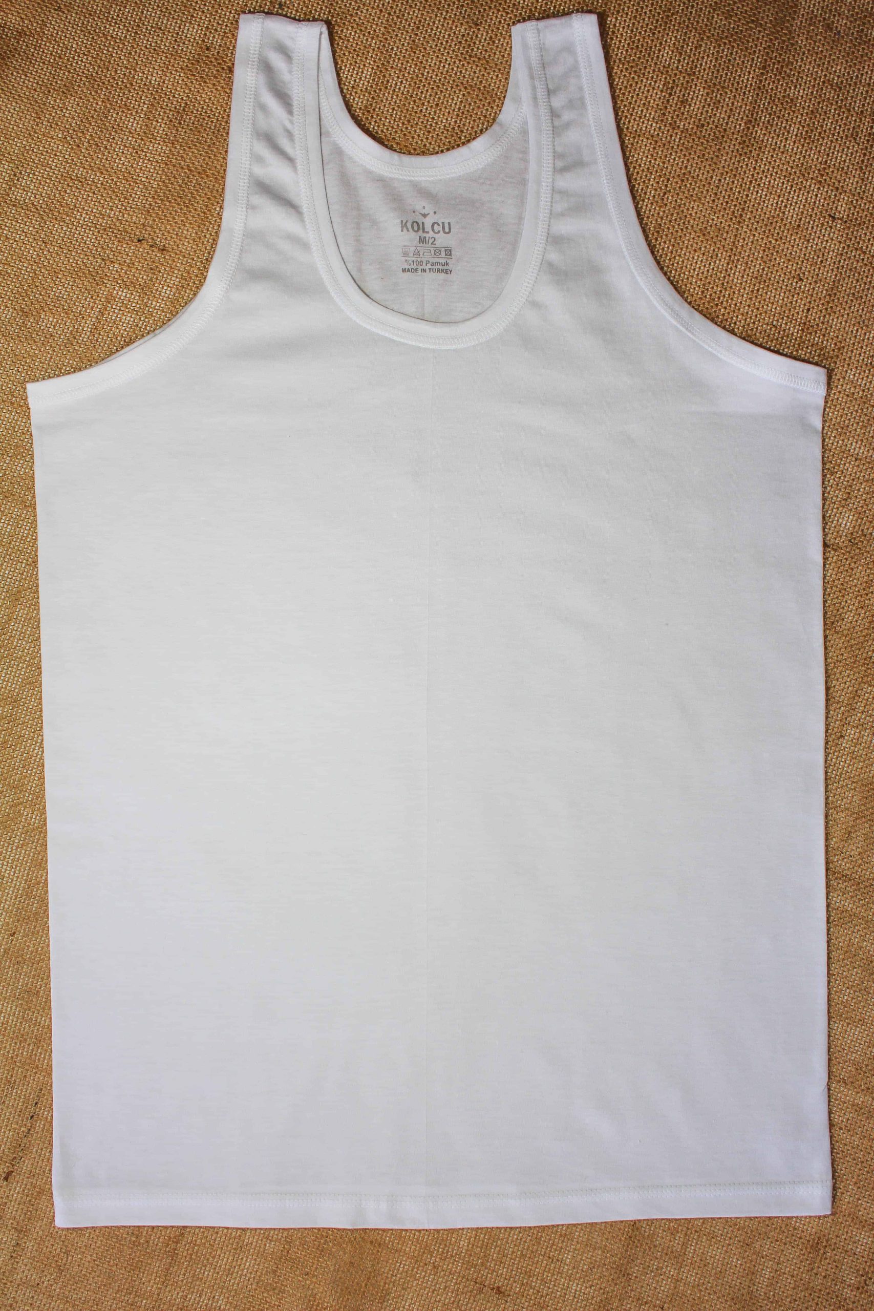 Men's Tank Undershirts 6 Pack - 100% Cotton - Shop of Turkey - Buy from ...
