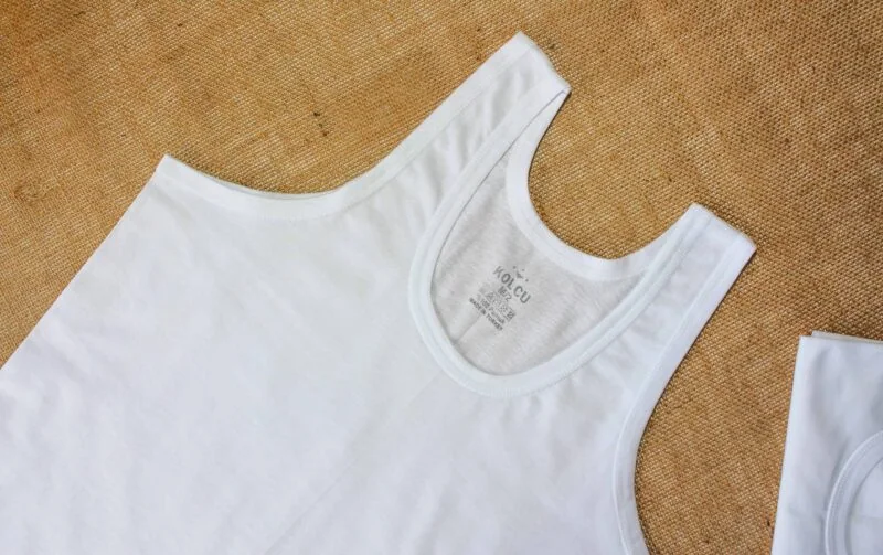 Men's Tank Undershirts - 100% Cotton