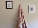 Monaco Turkish Towel - Pink, 100% Organic Cotton, Handmade, Bath Towel, Peshtemal, Sauna Towel, Beach Towel