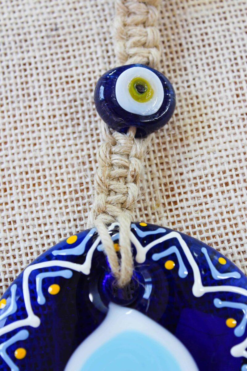 Painted Evil Eye Wall Decor