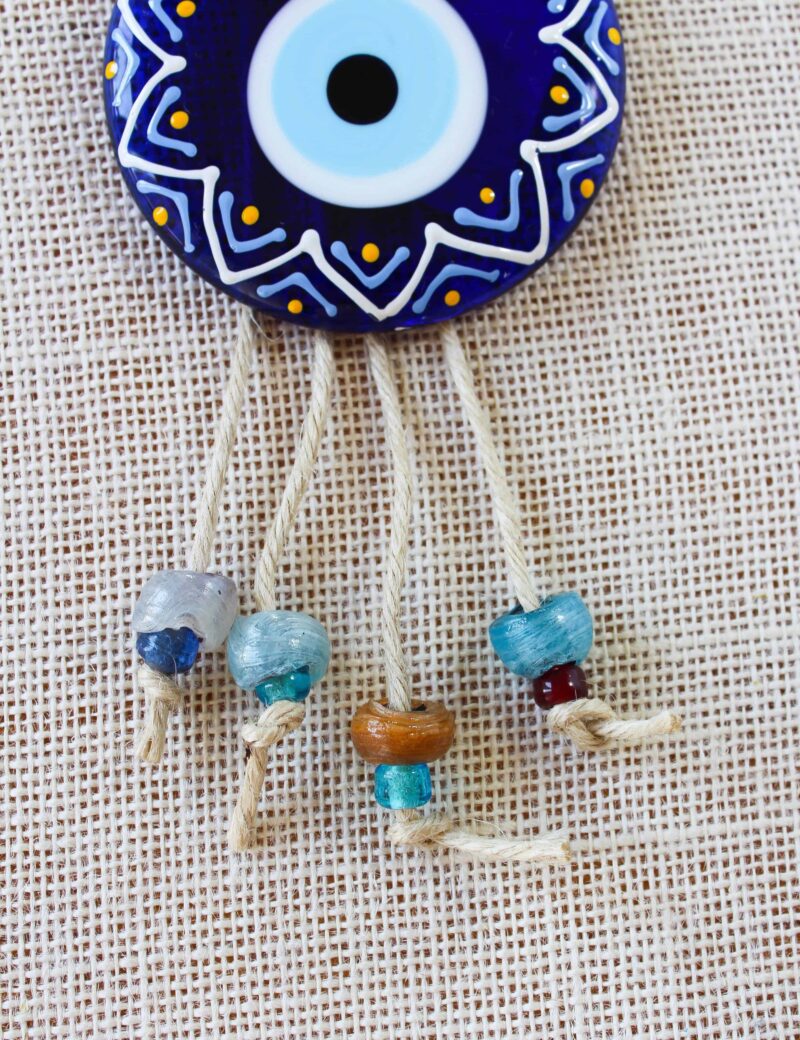 Painted Evil Eye Wall Decor