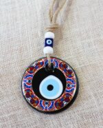 Painted Evil Eye Wall Hanging