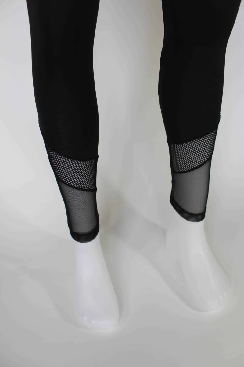 Premium Quality Body Hughing Tulle and Mesh Detailed Leggings