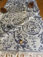 San Diego Turkish Towel - Blue, 100% Organic Cotton, Handmade, Bath Towel, Peshtemal, Sauna Towel, Beach Towel