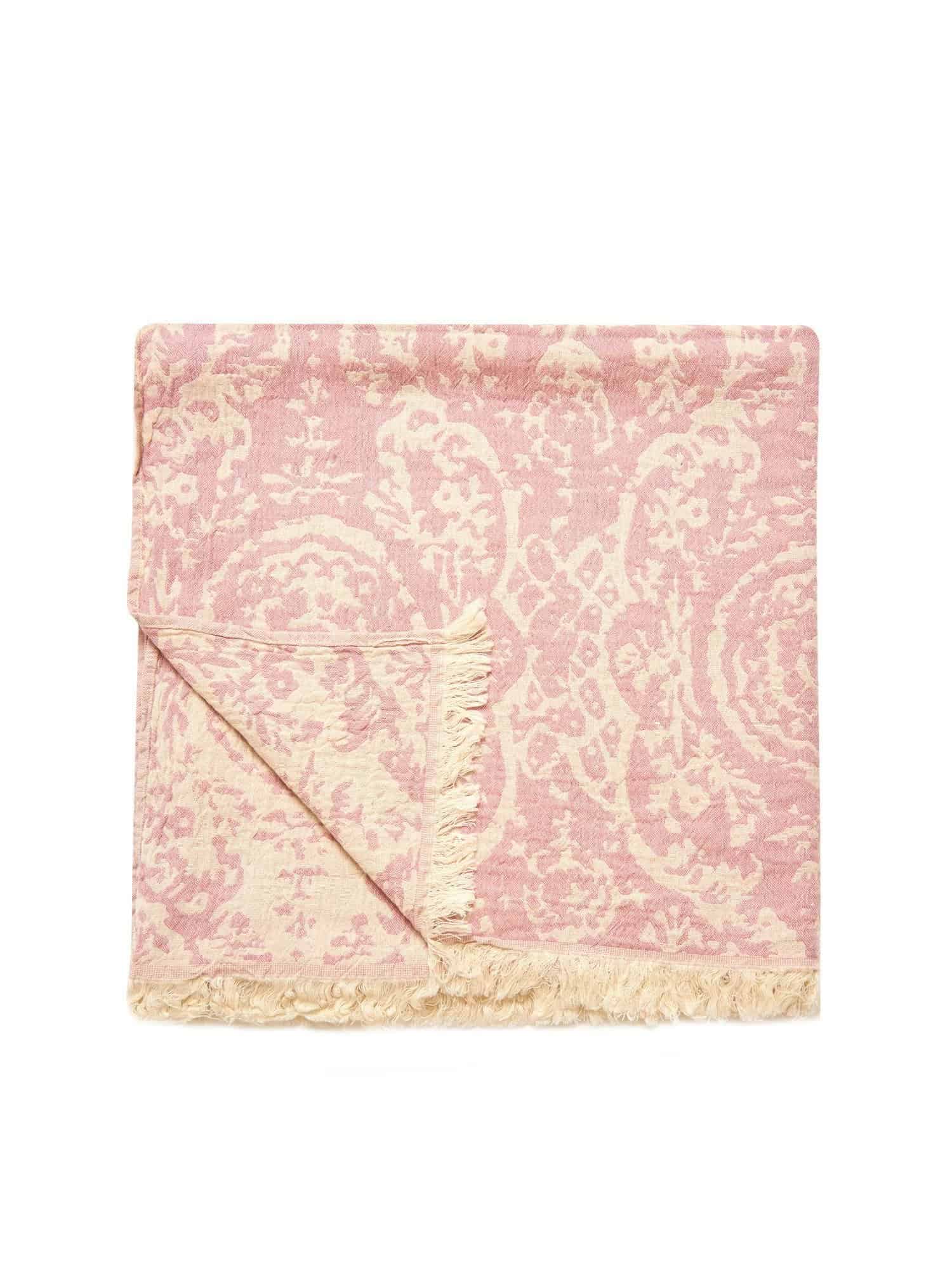 San Diego Turkish Towel - Pink, 100% Organic Cotton, Handmade, Bath ...