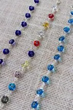 Silver Evil Eye Bracelets (10 eyes)