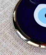 Silver Trim Traditional Evil Eye
