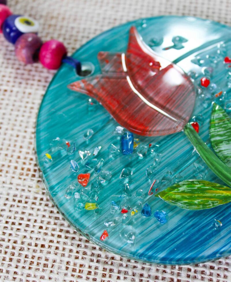 Special Design Glass Evil Eye Wall Ornament