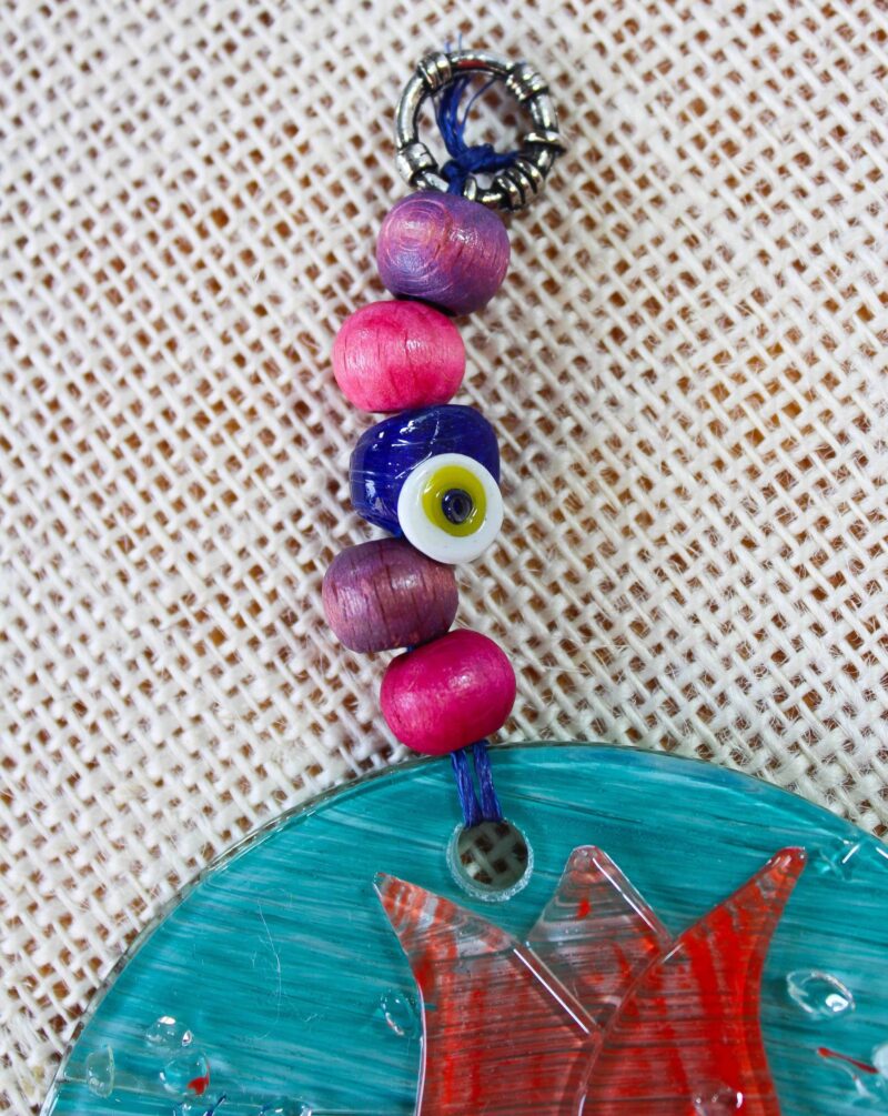 Special Design Glass Evil Eye Wall Ornament