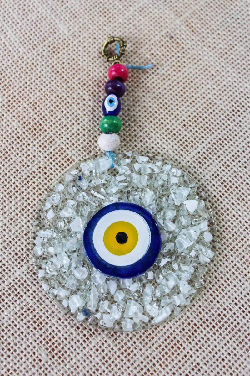Special Design Glass Evil Eye Wall Ornament