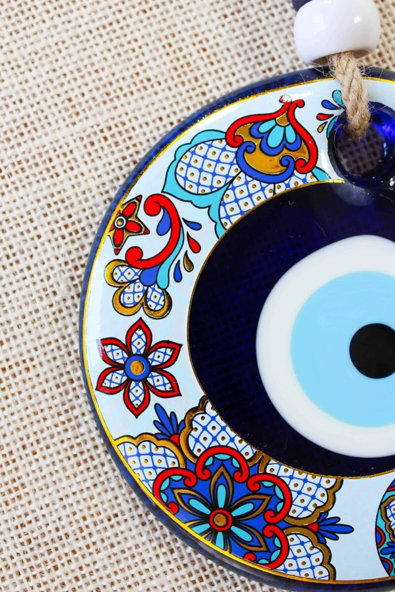 Special Flower Design Evil Eye