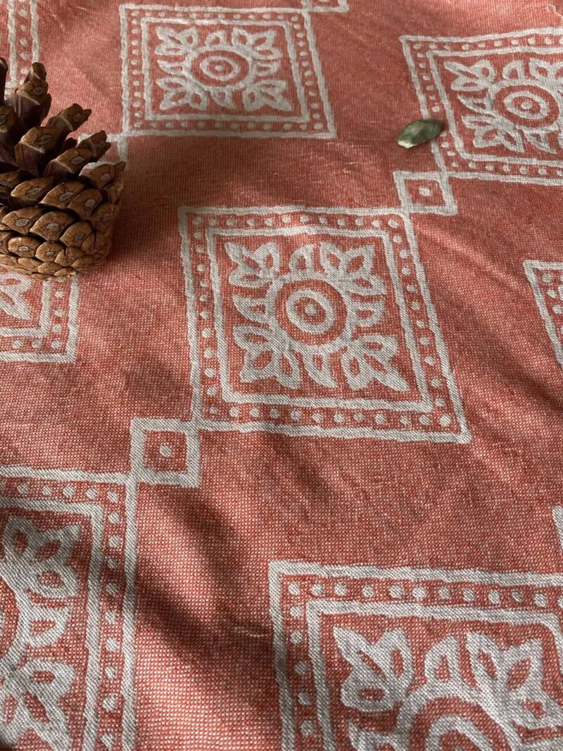 Sydney Turkish Towel - Orange, 100% Organic Cotton, Handmade, Bath Towel, Peshtemal, Sauna Towel, Beach Towel