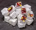 Double Pistachio Turkish Delight with Pomegranate