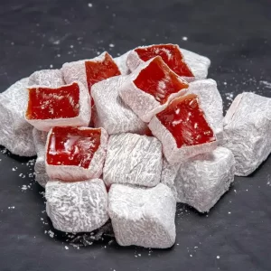 Turkish Delight With Rose Petals