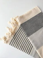 Turkish Bath Towels Peshtemals - Gray - American Style