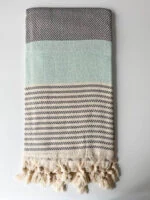 Turkish Bath Towels Peshtemals - Mint - American Style