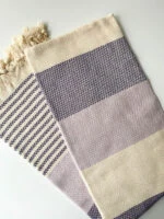 Turkish Bath Towels Peshtemals - Purple - American Style