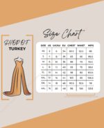 Muslim Clothing - Hijab Category Size Chart