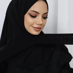 Snap Fastened Ready Practical Hijab Daily and Pool Bonnet Hijab Women's Shawl Scarf