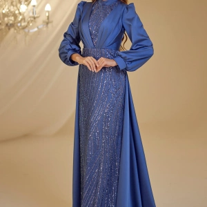 sachin and babi light blue dress Turkey Gown Collection Available in Lagos main image 0