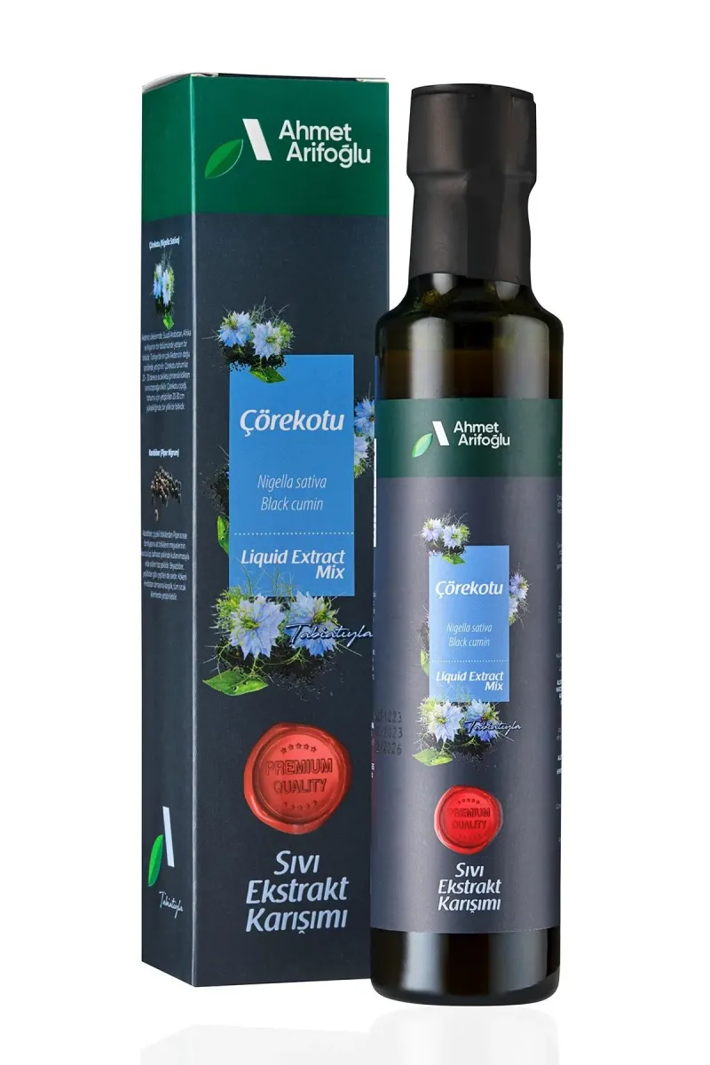 Ahmet Arifoğlu Black Cumin Seed Liquid Extract 225 ml - Arifoğlu