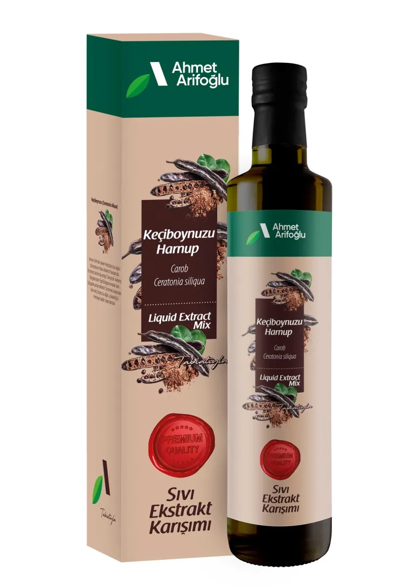 Ahmet Arifoğlu Carob Liquid Extract 225 ml - Arifoğlu