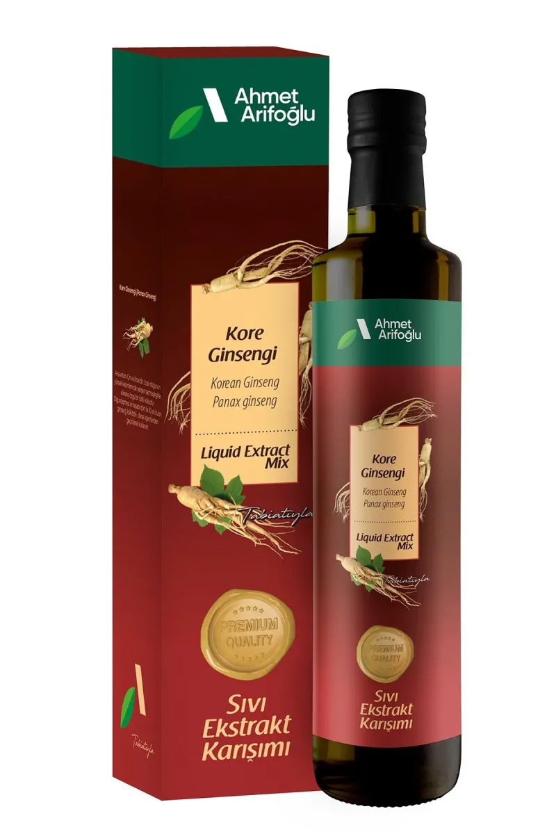 Ahmet Arifoğlu Korean Ginseng Liquid Extract 225 ml - Arifoğlu